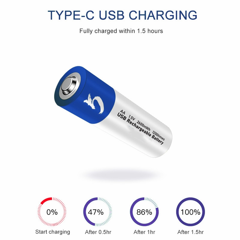 aa rechargeable lithium batteries