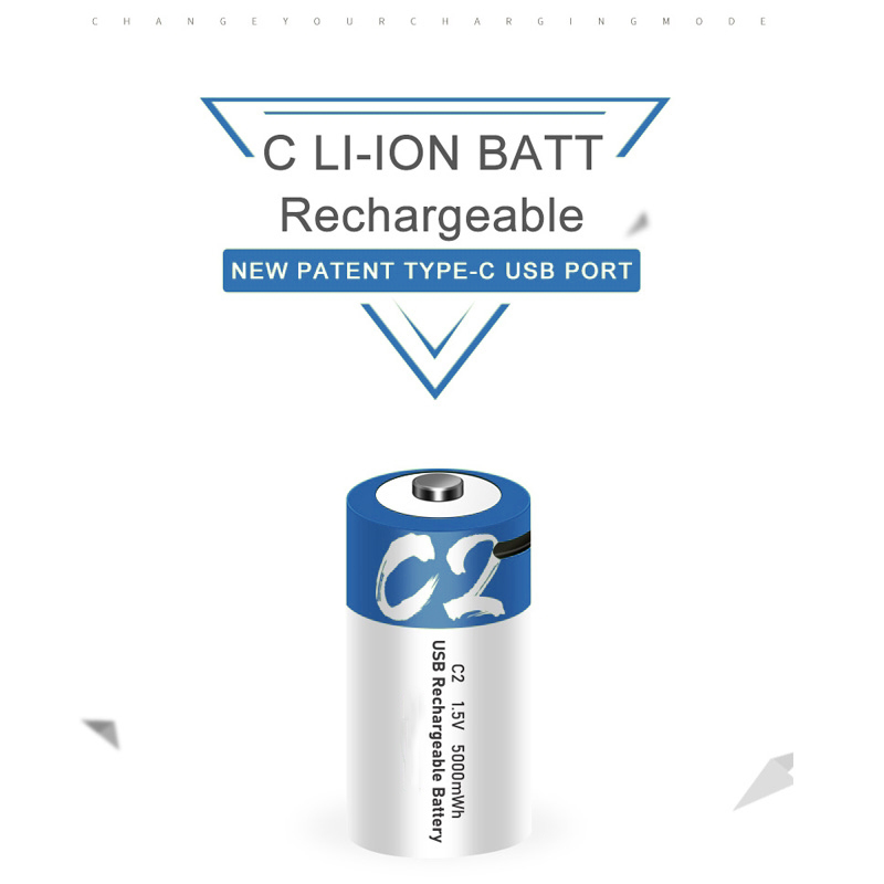rechargeable c cell batteries