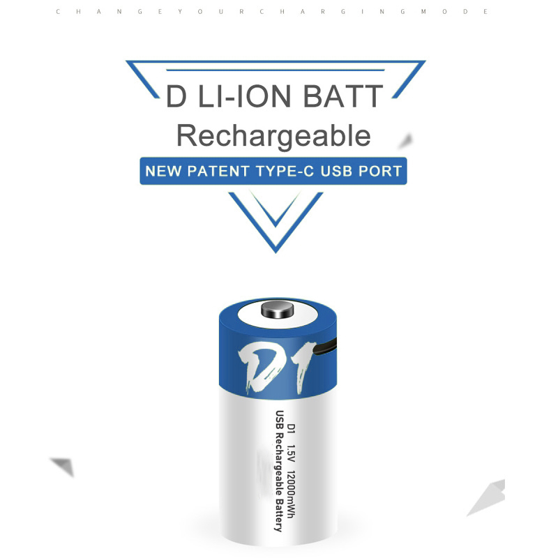 best d cell rechargeable batteries